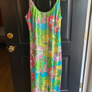 Lilly Pulitzer maxi dress. Size L. Worn 3 times.